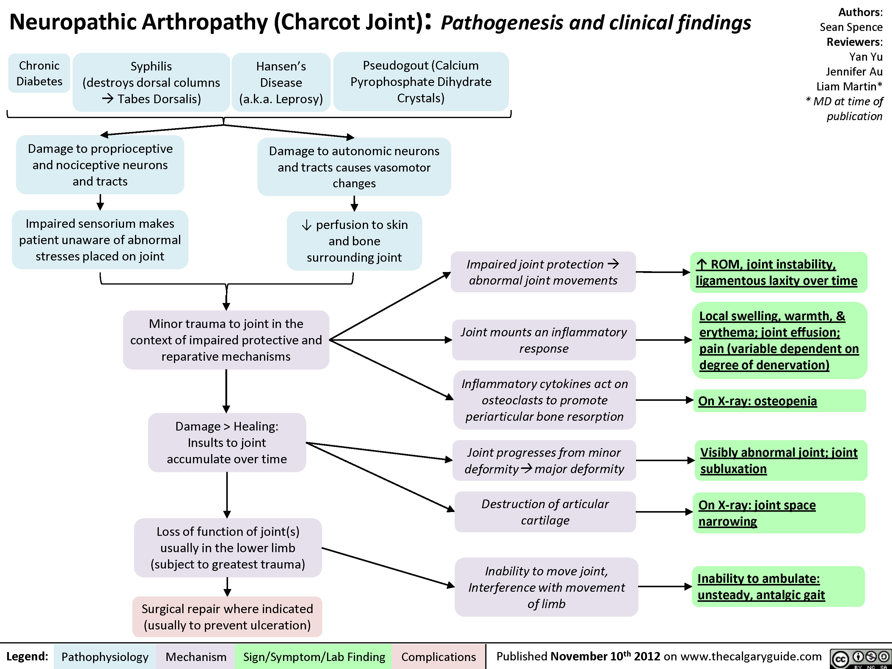 Charcot Joint: Pathogenesis and Clinical findings