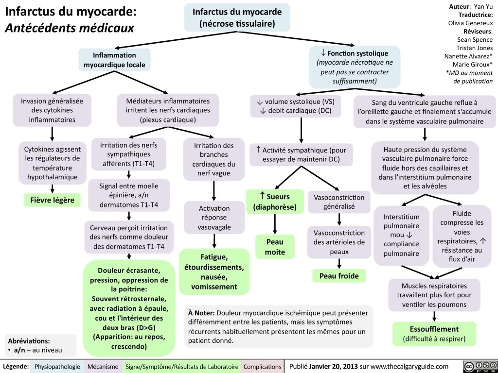 Infarctus du myocarde: Antécédents médicaux