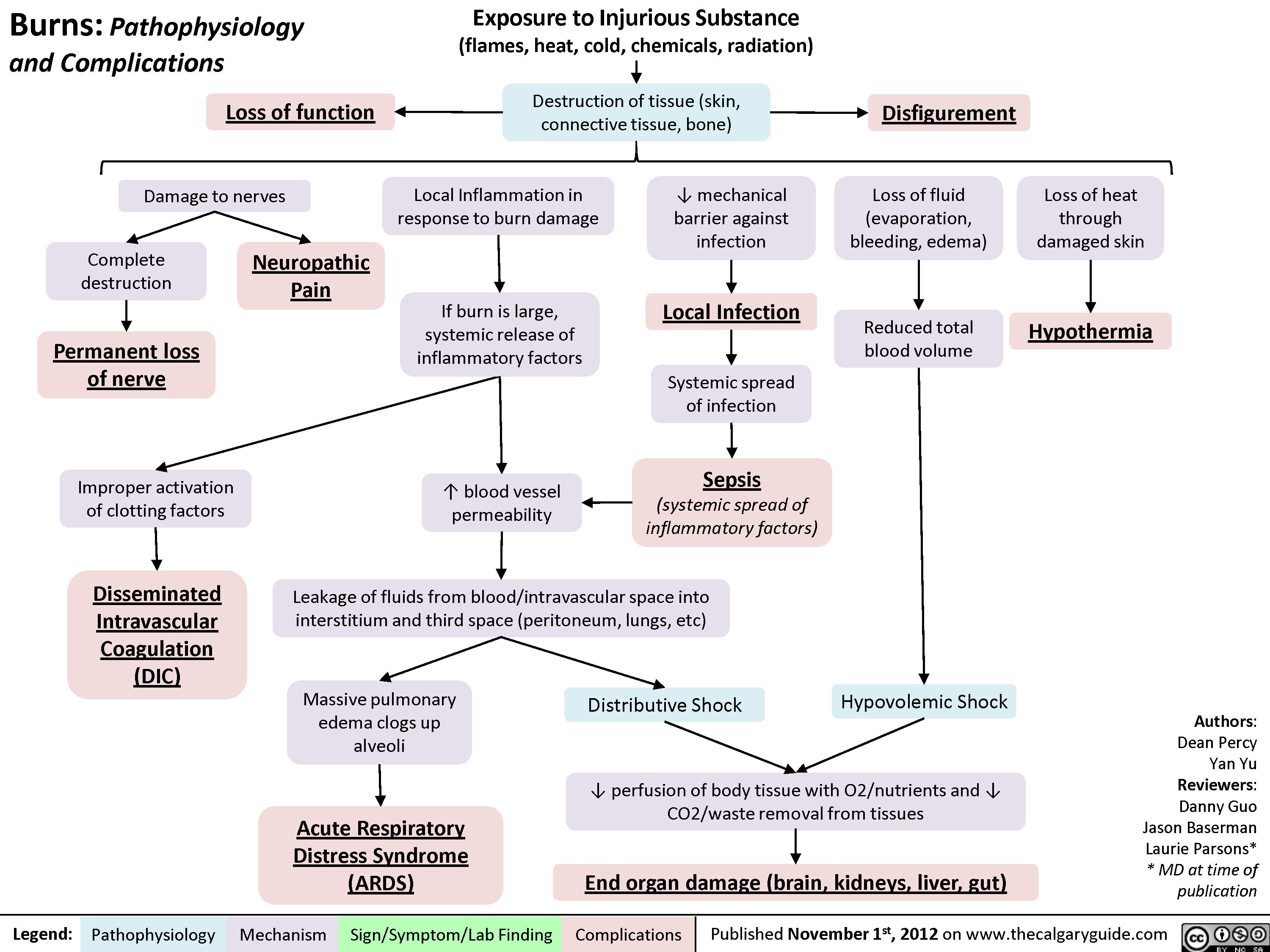 Complications Of Burns Calgary Guide