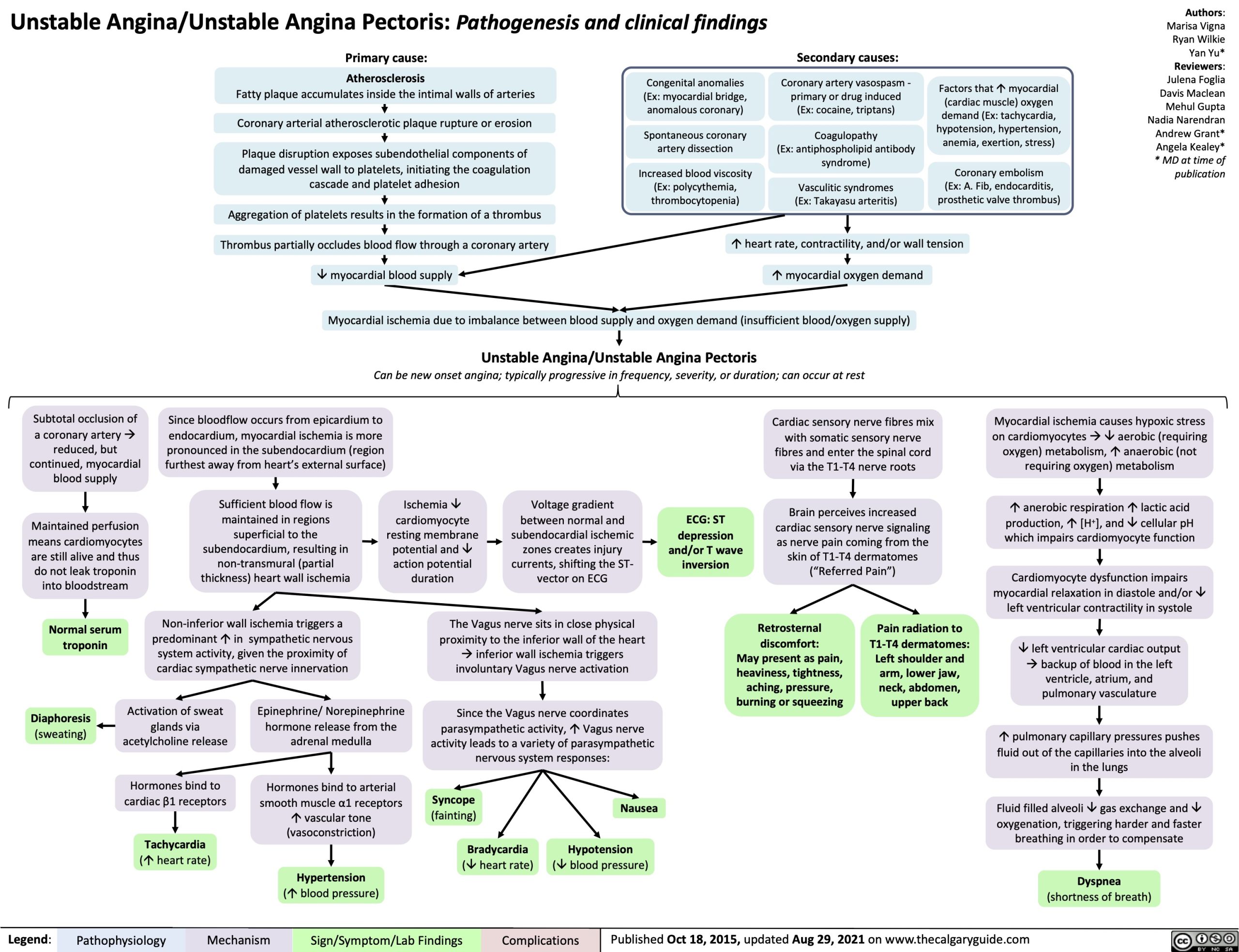 unstable-angina-pathogenesis-and-clinical-findings