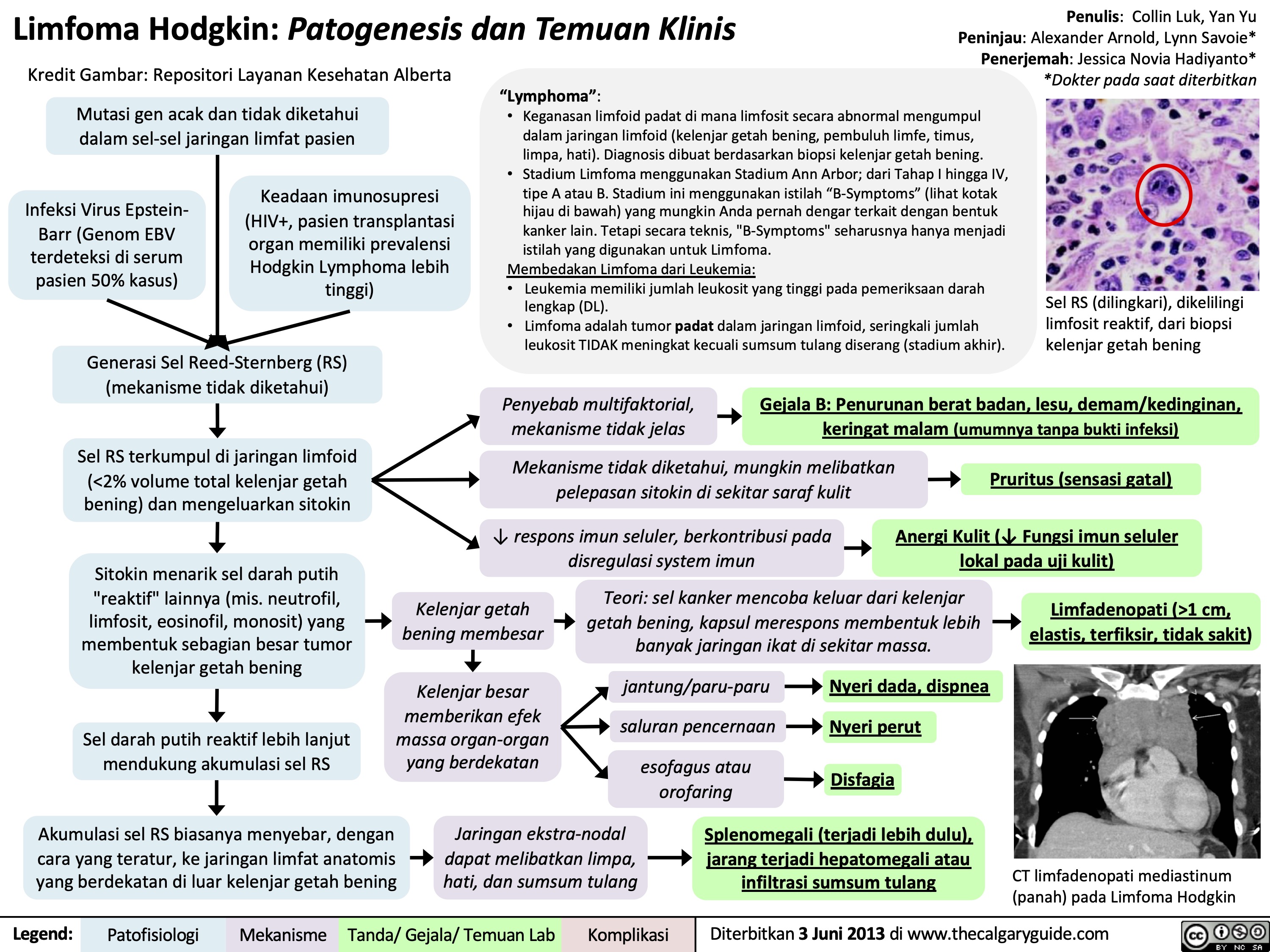 Limfoma Hodgkin: Patogenesis dan Temuan Klinis
