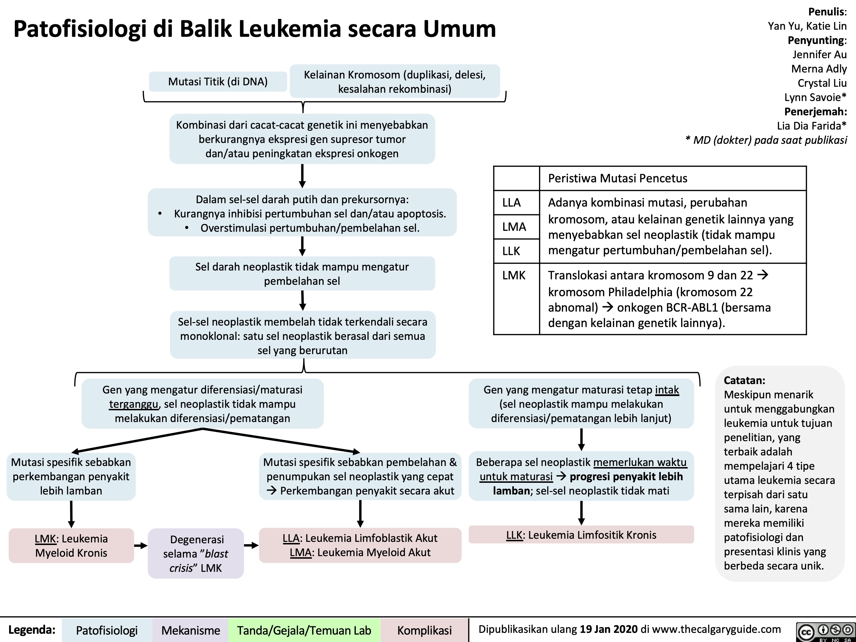 Patofisiologi di Balik Leukemia secara Umum