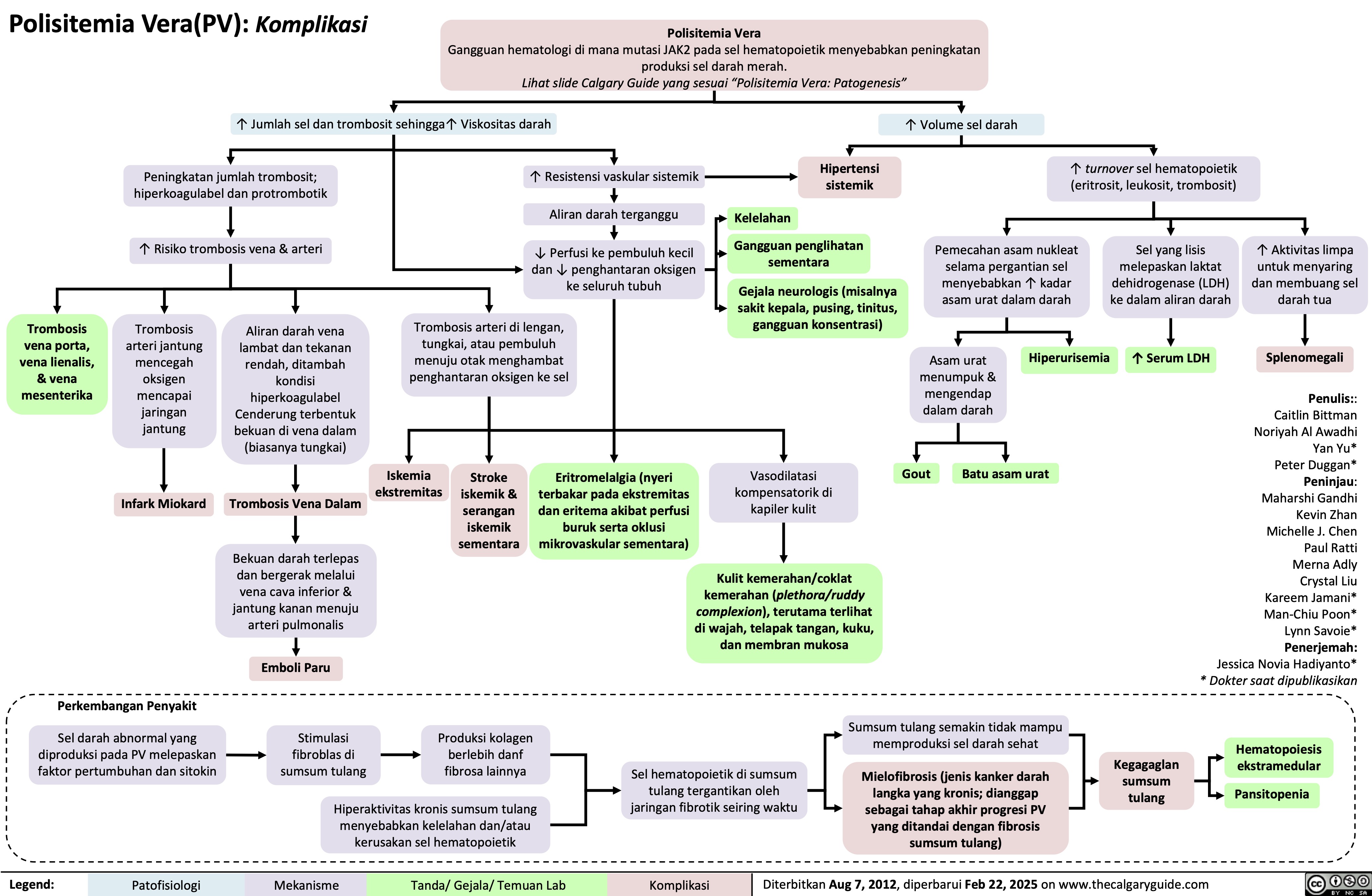 Polisitemia Vera(PV): Komplikasi